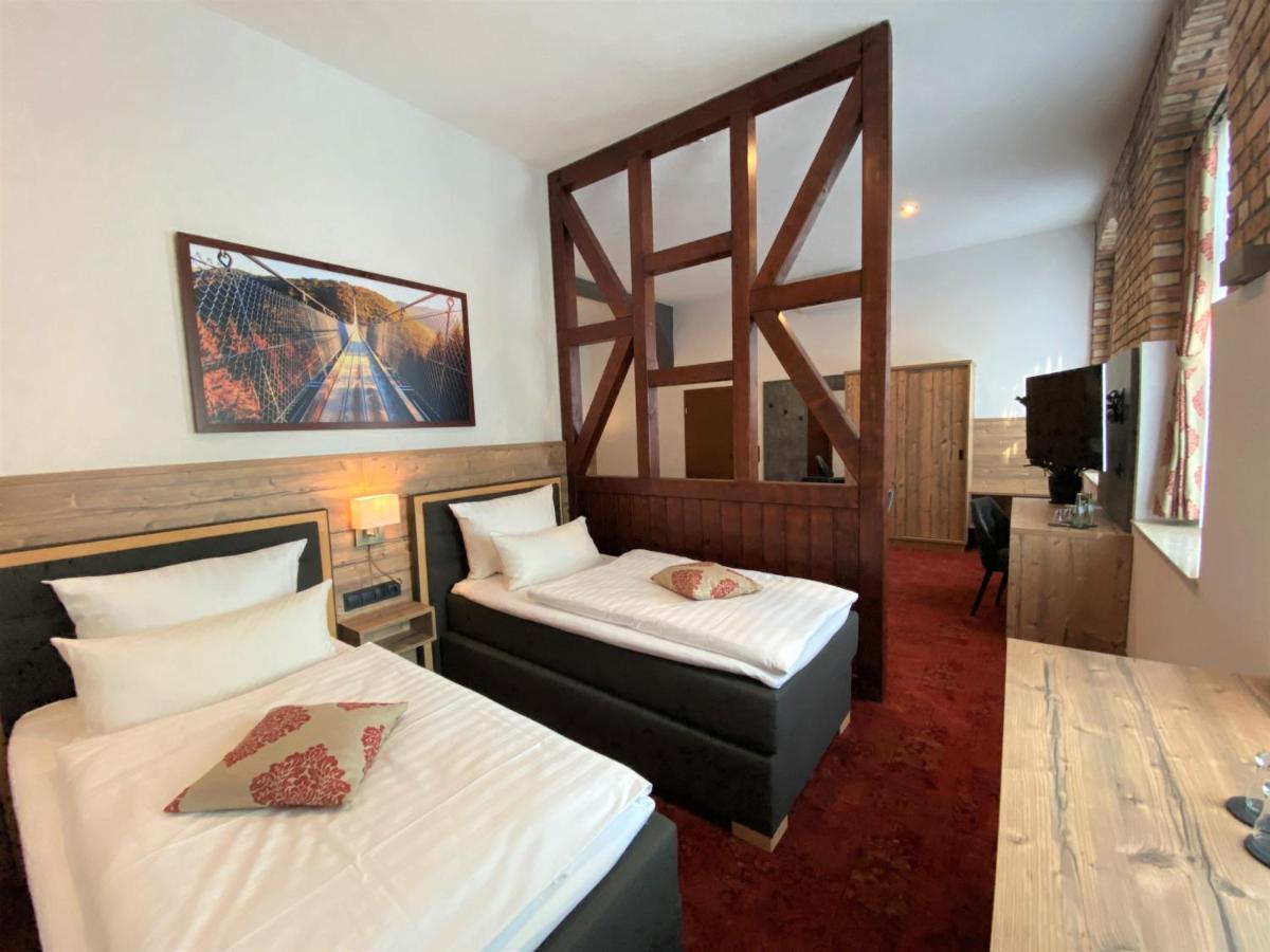 Hotel Friedchen Mit Eigener Fleischerei Artern Zewnętrze zdjęcie